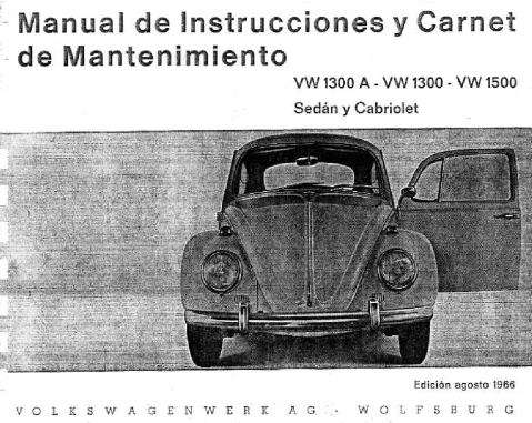 1966 - VW 1300A, 1300 y 1500