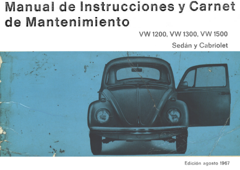 1967 - VW 1200, 1300 y 1500