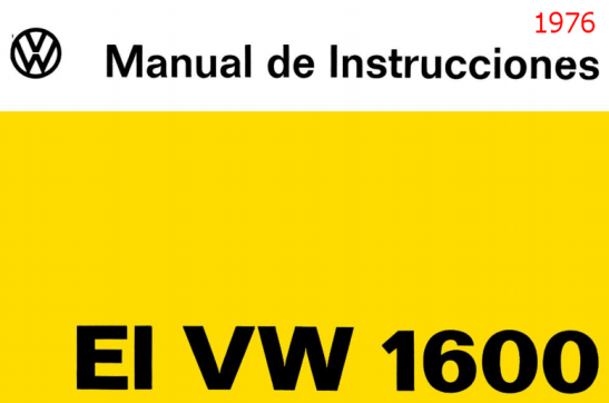 1976 - 1976_Beetle_Owners_Manual_Mexico
