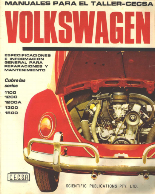 Manuales para el taller CECSA Volkswagen